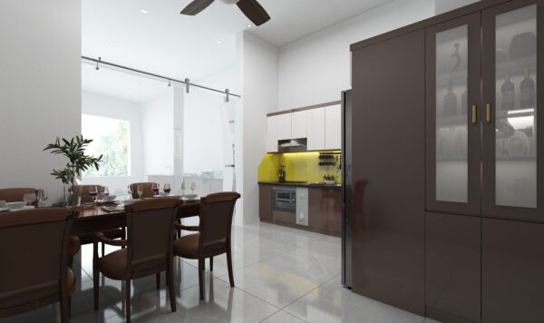 Thiết kế nội thất nhà phố Anh Lợi K67 - Hình ảnh 15