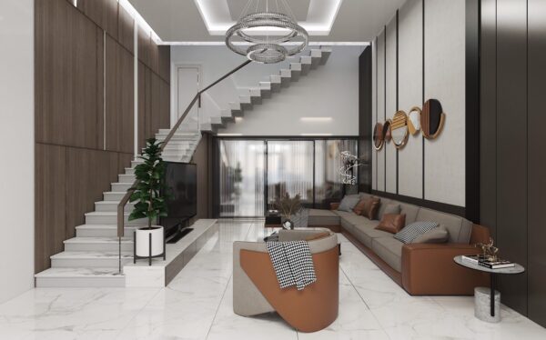 Thiết kế nhà phố Chị Tươi
