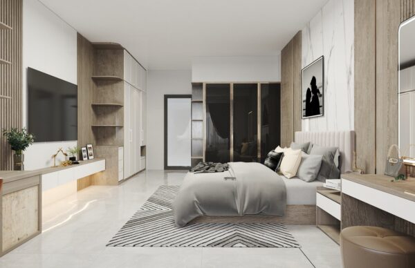 Thiết kế phòng ngủ Chị Bích Hòa - Hình ảnh 3