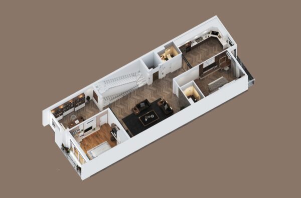 Thiết kế nội thất nhà phố Anh Giảng - Hình ảnh 18
