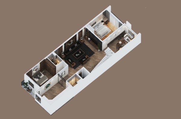 Thiết kế nội thất nhà phố Anh Giảng - Hình ảnh 15