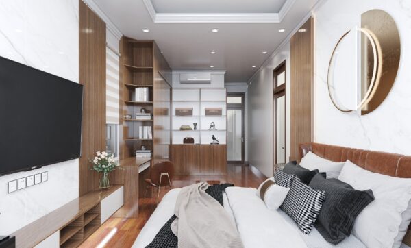 Thiết kế nội thất phòng ngủ Anh Minh olala - Hình ảnh 6