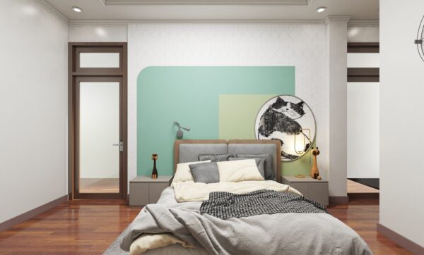 Thiết kế nội thất phòng ngủ Anh Minh olala - Hình ảnh 10