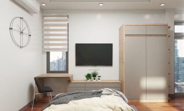 Thiết kế nội thất phòng ngủ Anh Minh olala - Hình ảnh 9