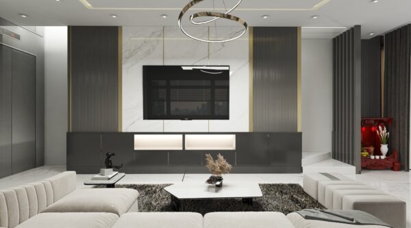 Thiết kế nội thất biệt thự Chú Độ Hà Khánh