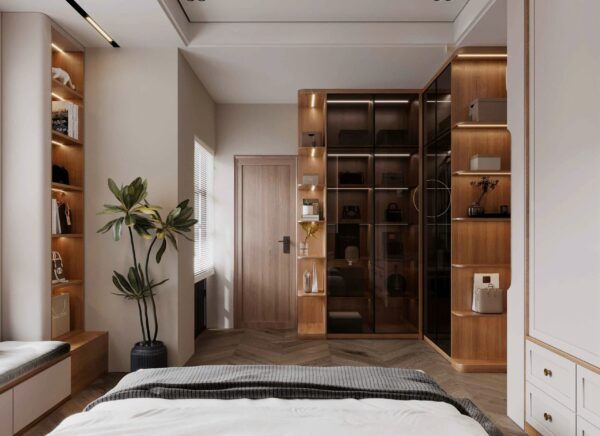 Thiết kế phòng ngủ Chị Khánh Cao Thắng
