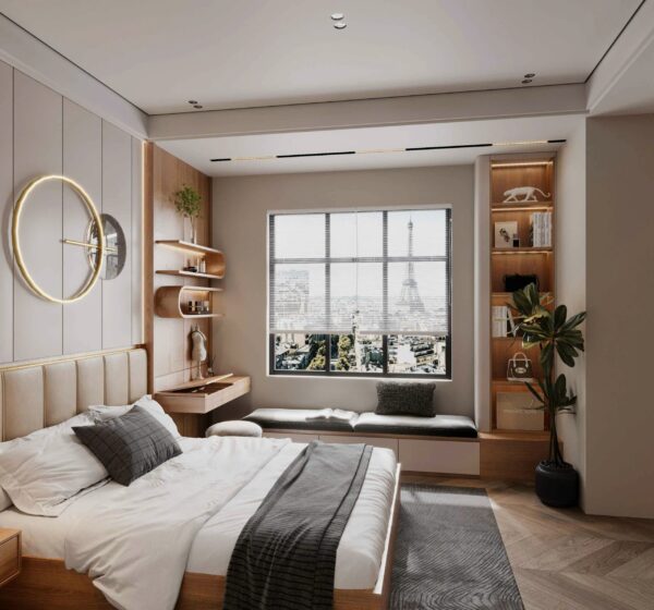 Thiết kế phòng ngủ Chị Khánh Cao Thắng - Hình ảnh 5