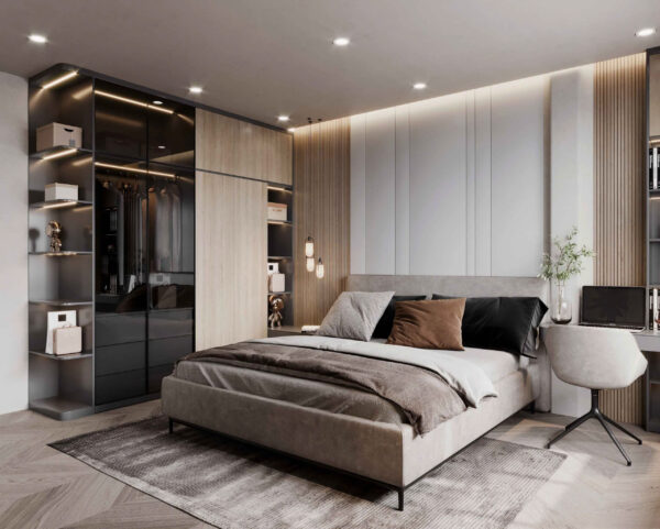 Thiết kế nội thất chung cư Tuyết CC Green - Hình ảnh 6