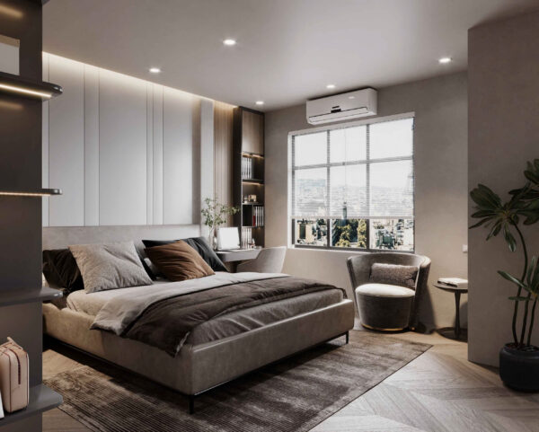 Thiết kế nội thất chung cư Tuyết CC Green - Hình ảnh 4