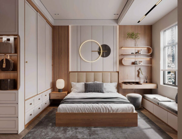 Thiết kế nội thất chung cư Tuyết CC Green - Hình ảnh 3