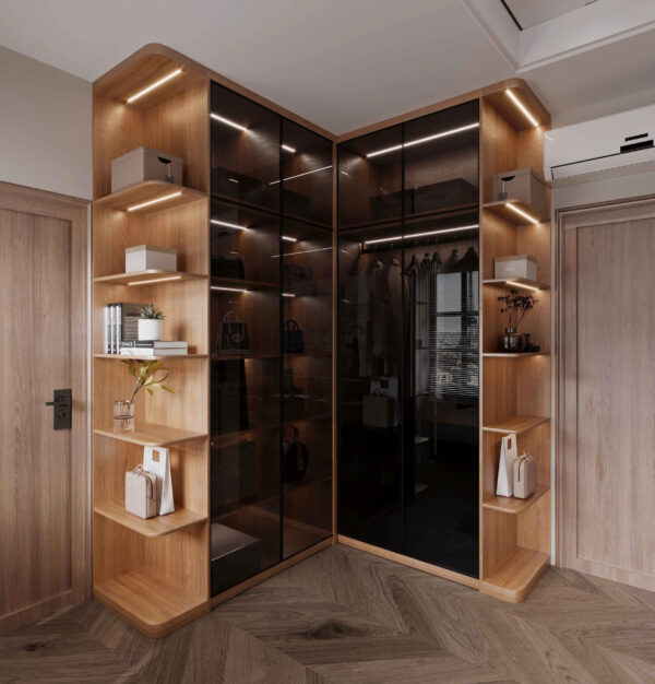 Thiết kế nội thất chung cư Tuyết CC Green - Hình ảnh 13