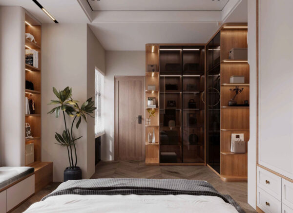 Thiết kế nội thất chung cư Tuyết CC Green - Hình ảnh 12